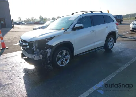 2017 Toyota Highlander Limited/Ltd Platinum из США, поврежденный, VIN 5TDDZRFH1HS375302